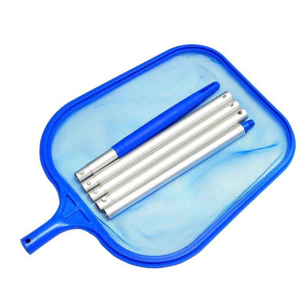 GRE Épuisette de surface Eco Range avec manche en 5 sections – bleu – 405 x 30 x 5 x25 cm